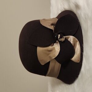 ADORA Black and Gold Women's Hat